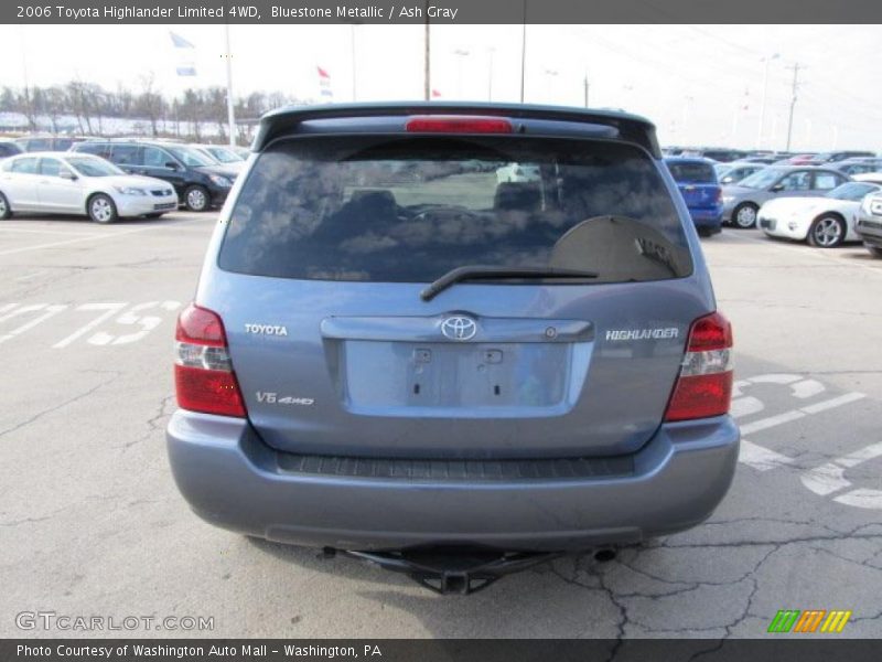 Bluestone Metallic / Ash Gray 2006 Toyota Highlander Limited 4WD