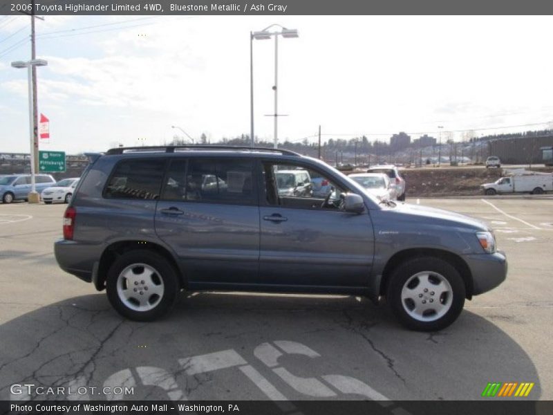Bluestone Metallic / Ash Gray 2006 Toyota Highlander Limited 4WD