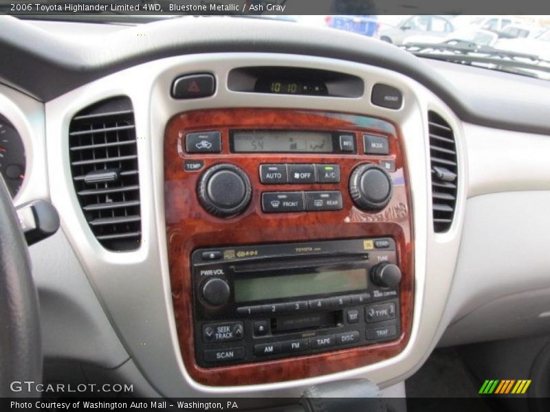 Bluestone Metallic / Ash Gray 2006 Toyota Highlander Limited 4WD