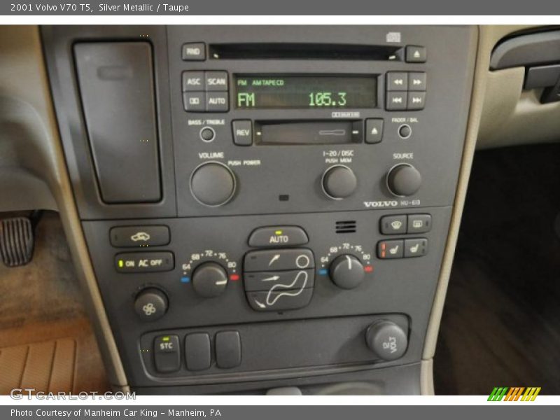 Silver Metallic / Taupe 2001 Volvo V70 T5