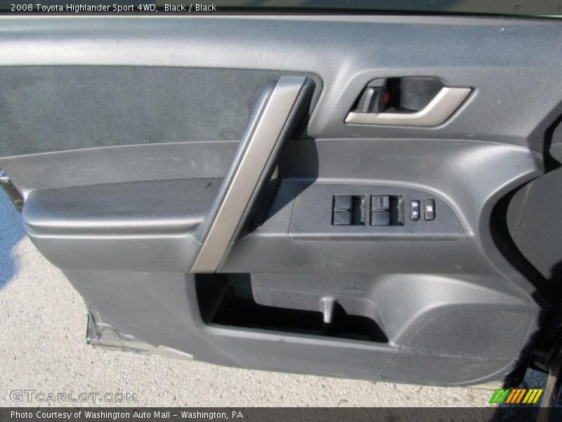Black / Black 2008 Toyota Highlander Sport 4WD