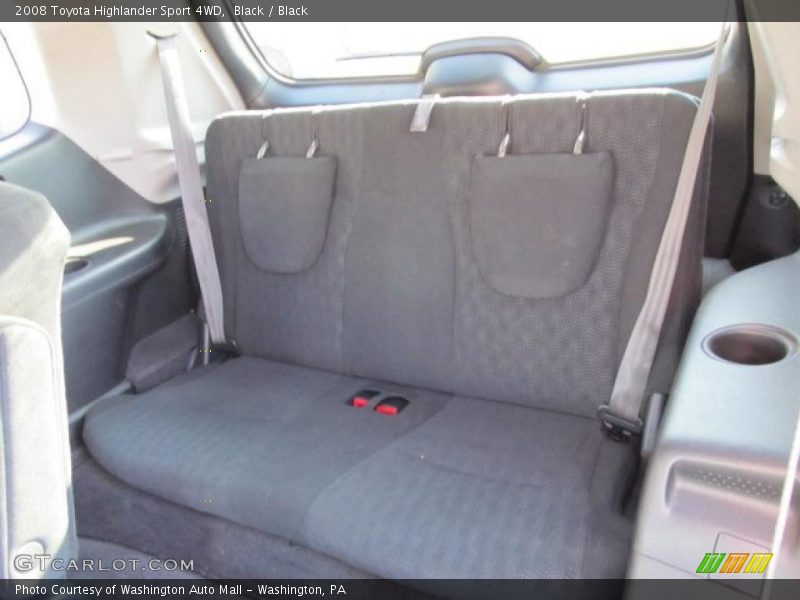 Black / Black 2008 Toyota Highlander Sport 4WD