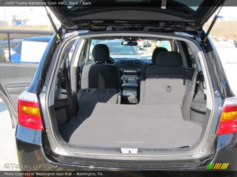 Black / Black 2008 Toyota Highlander Sport 4WD
