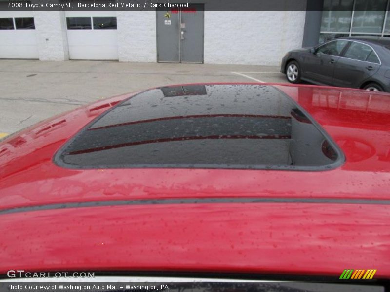 Barcelona Red Metallic / Dark Charcoal 2008 Toyota Camry SE
