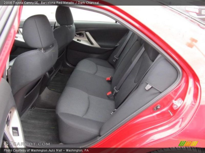 Barcelona Red Metallic / Dark Charcoal 2008 Toyota Camry SE