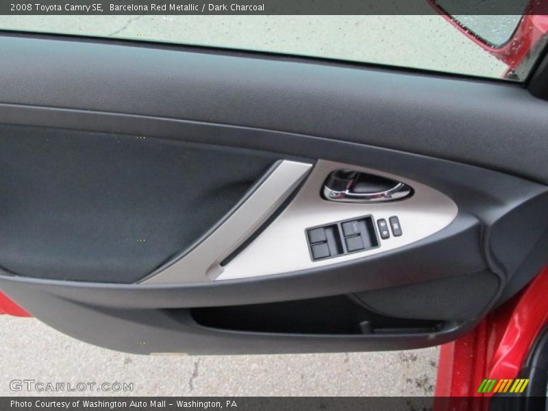 Barcelona Red Metallic / Dark Charcoal 2008 Toyota Camry SE