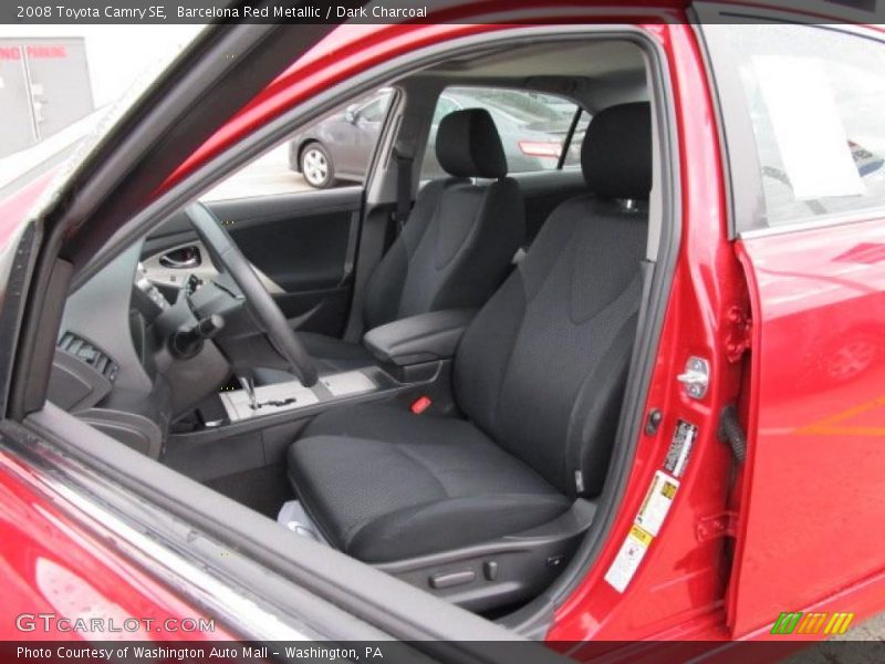 Barcelona Red Metallic / Dark Charcoal 2008 Toyota Camry SE