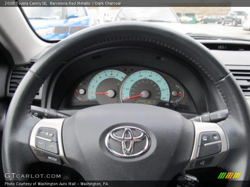 Barcelona Red Metallic / Dark Charcoal 2008 Toyota Camry SE