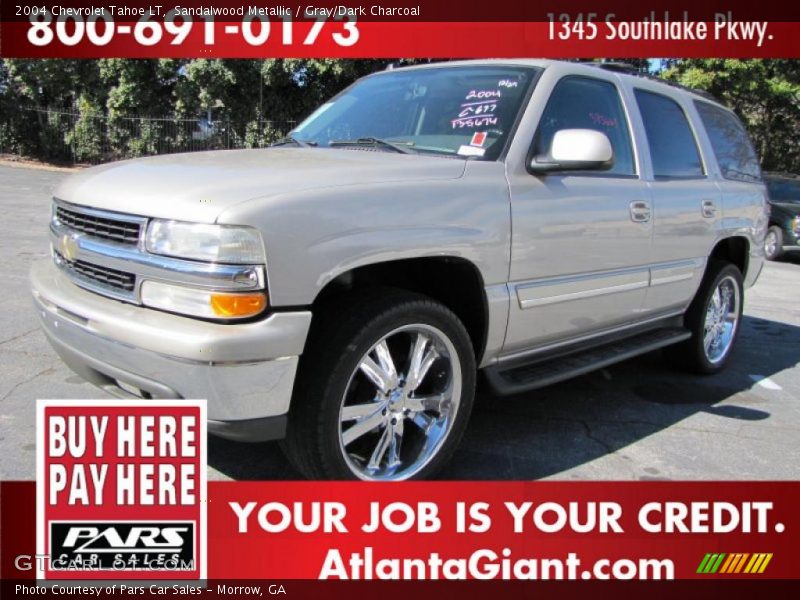 Sandalwood Metallic / Gray/Dark Charcoal 2004 Chevrolet Tahoe LT