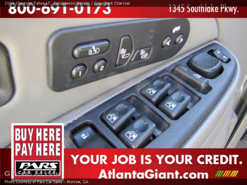 Sandalwood Metallic / Gray/Dark Charcoal 2004 Chevrolet Tahoe LT
