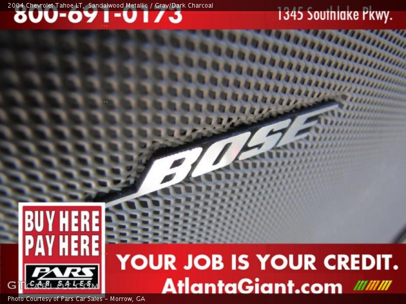 Sandalwood Metallic / Gray/Dark Charcoal 2004 Chevrolet Tahoe LT