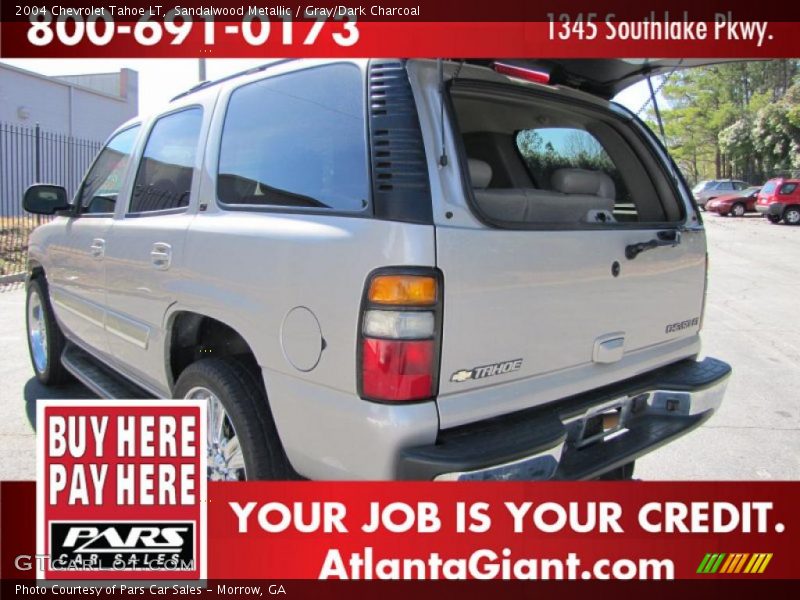 Sandalwood Metallic / Gray/Dark Charcoal 2004 Chevrolet Tahoe LT