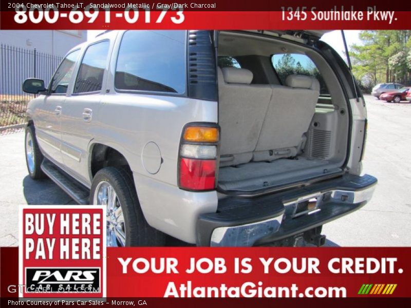 Sandalwood Metallic / Gray/Dark Charcoal 2004 Chevrolet Tahoe LT