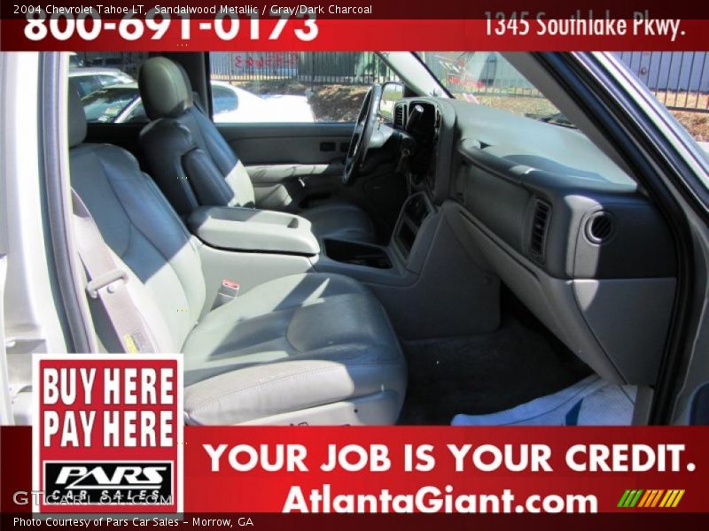 Sandalwood Metallic / Gray/Dark Charcoal 2004 Chevrolet Tahoe LT