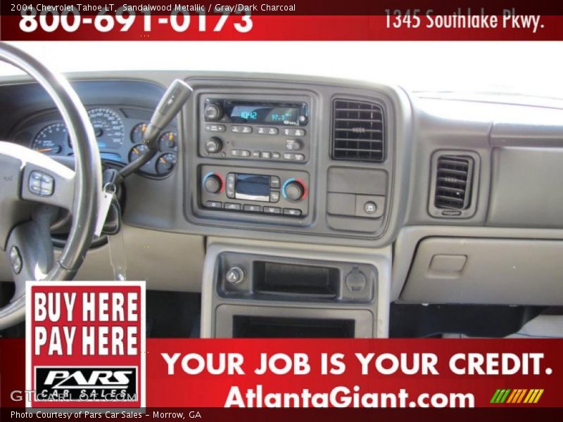 Sandalwood Metallic / Gray/Dark Charcoal 2004 Chevrolet Tahoe LT