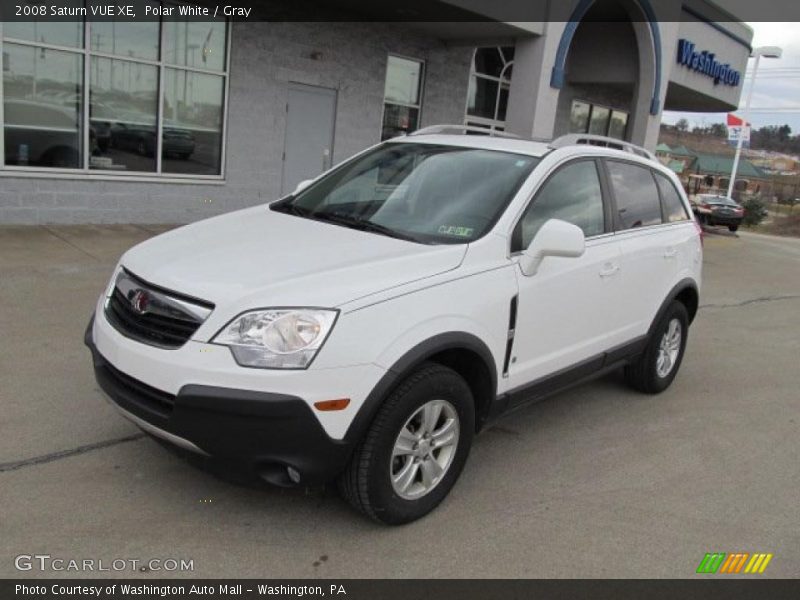 Polar White / Gray 2008 Saturn VUE XE