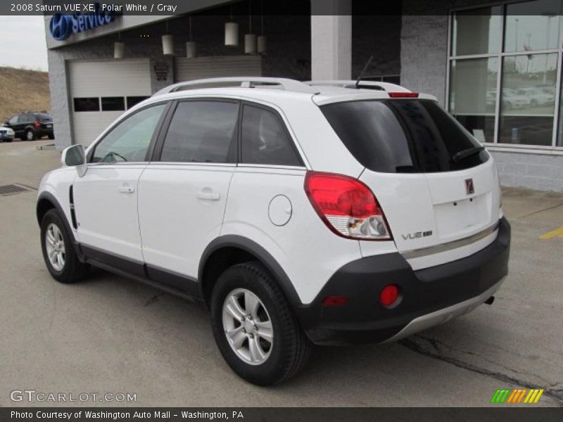 Polar White / Gray 2008 Saturn VUE XE