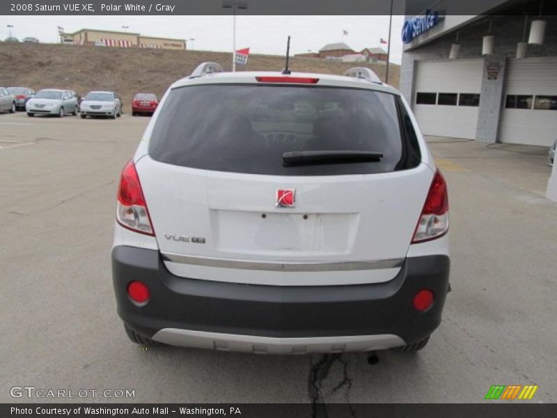 Polar White / Gray 2008 Saturn VUE XE