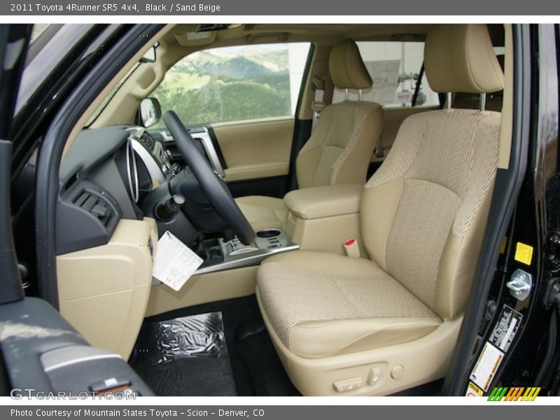  2011 4Runner SR5 4x4 Sand Beige Interior
