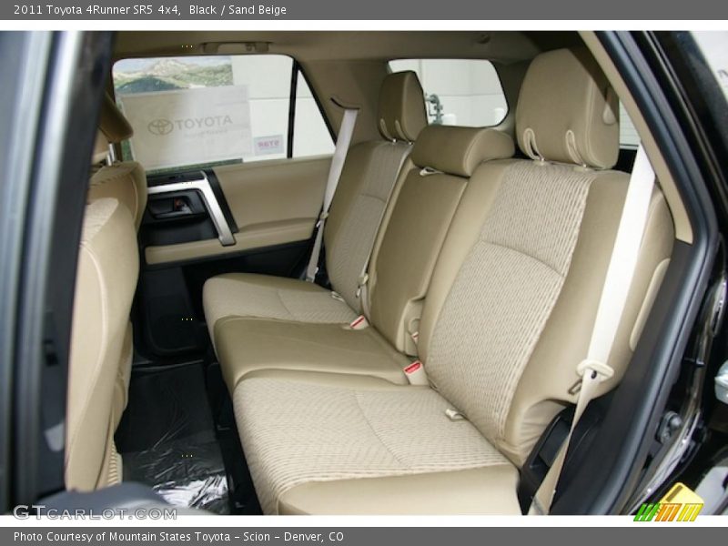 Black / Sand Beige 2011 Toyota 4Runner SR5 4x4