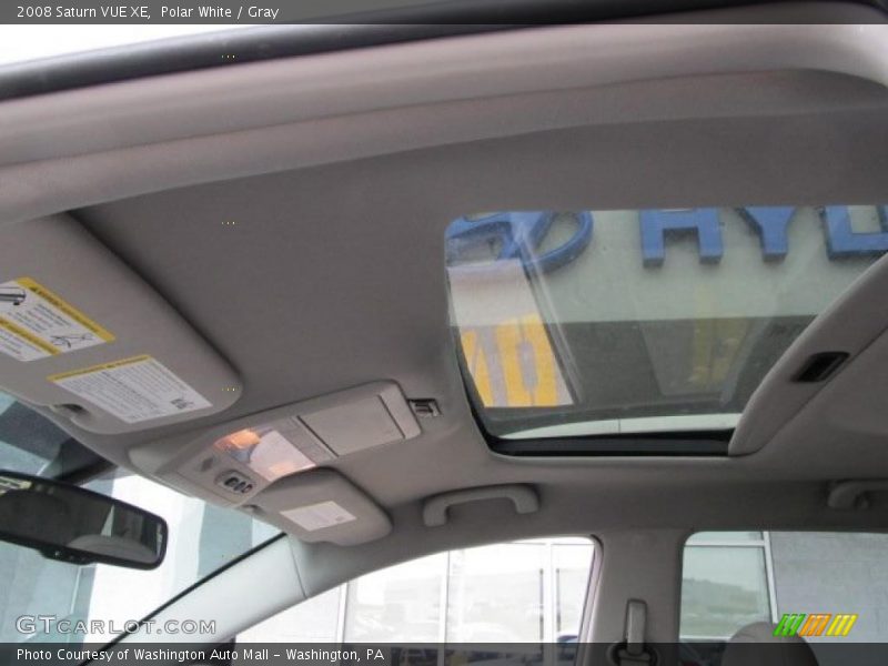 Polar White / Gray 2008 Saturn VUE XE