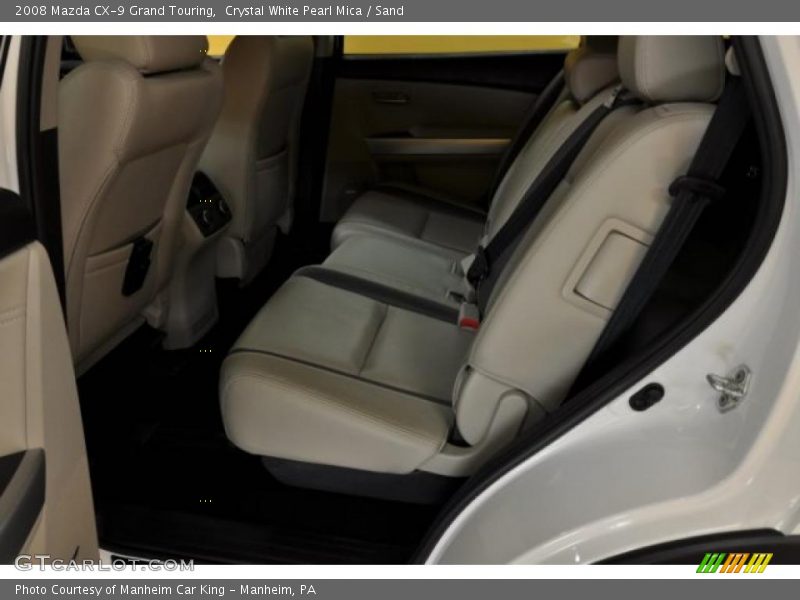 Crystal White Pearl Mica / Sand 2008 Mazda CX-9 Grand Touring