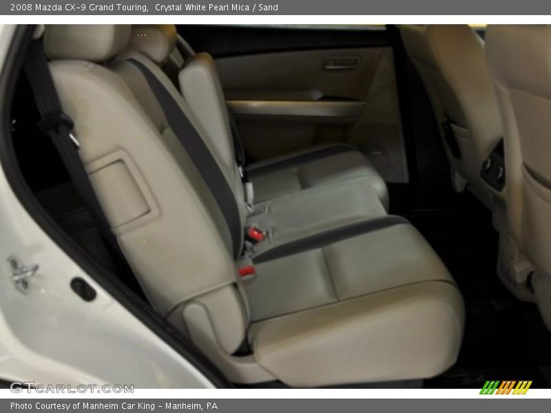 Crystal White Pearl Mica / Sand 2008 Mazda CX-9 Grand Touring