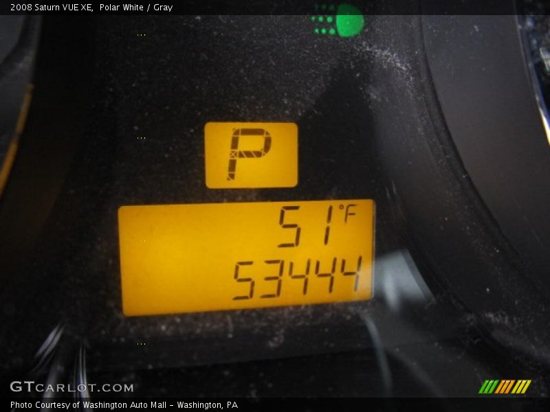 Polar White / Gray 2008 Saturn VUE XE