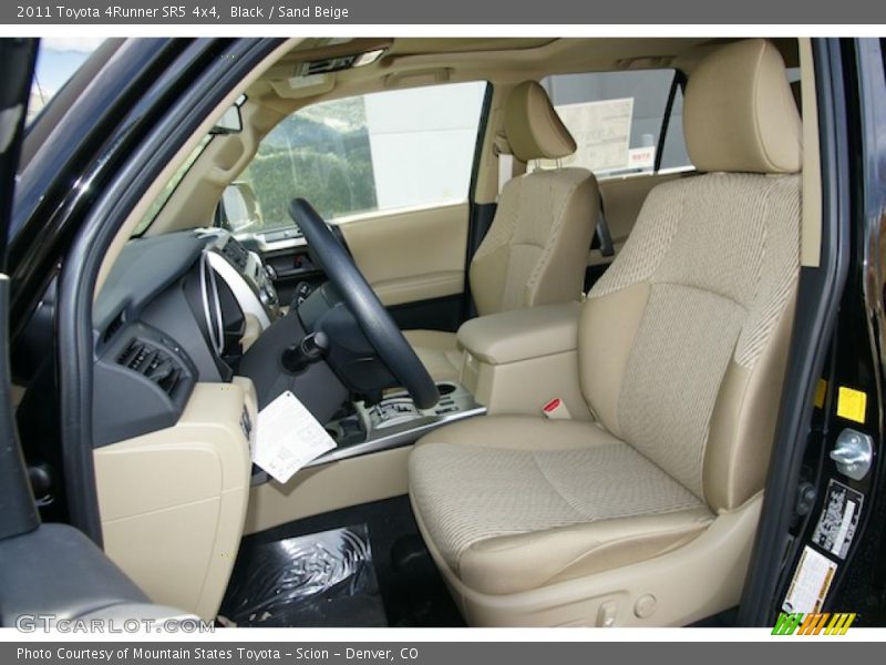 Black / Sand Beige 2011 Toyota 4Runner SR5 4x4