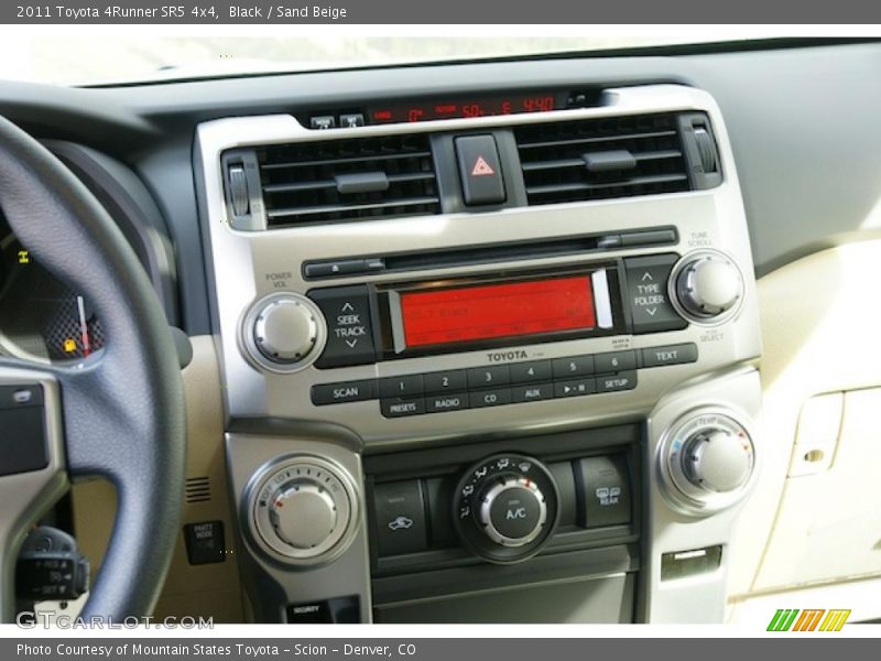 Black / Sand Beige 2011 Toyota 4Runner SR5 4x4