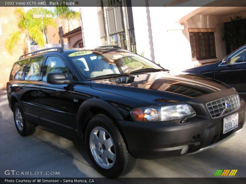 Black / Taupe 2003 Volvo XC70 AWD