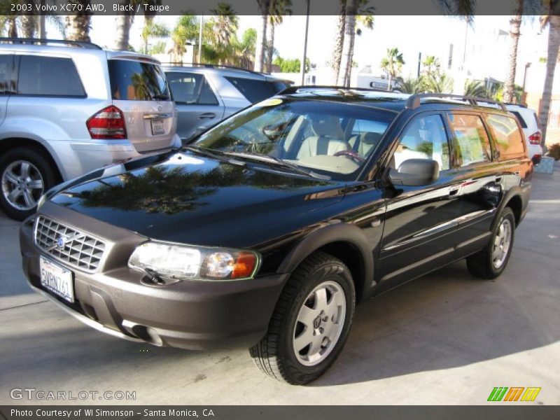 Black / Taupe 2003 Volvo XC70 AWD