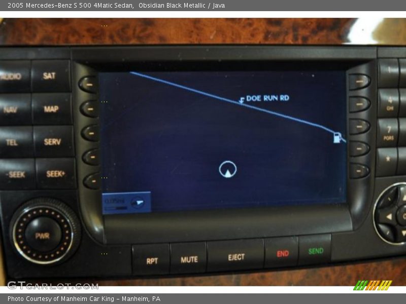 Obsidian Black Metallic / Java 2005 Mercedes-Benz S 500 4Matic Sedan