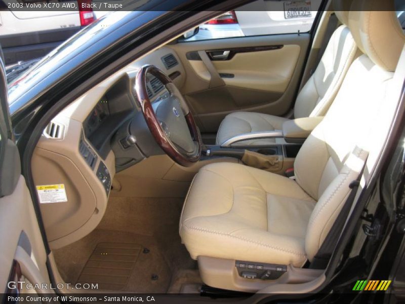 Black / Taupe 2003 Volvo XC70 AWD