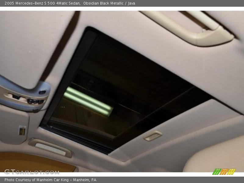 Obsidian Black Metallic / Java 2005 Mercedes-Benz S 500 4Matic Sedan