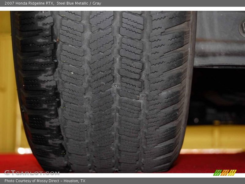 Steel Blue Metallic / Gray 2007 Honda Ridgeline RTX