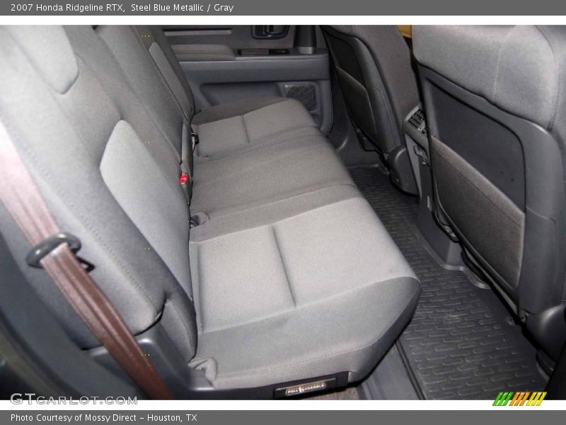 Steel Blue Metallic / Gray 2007 Honda Ridgeline RTX