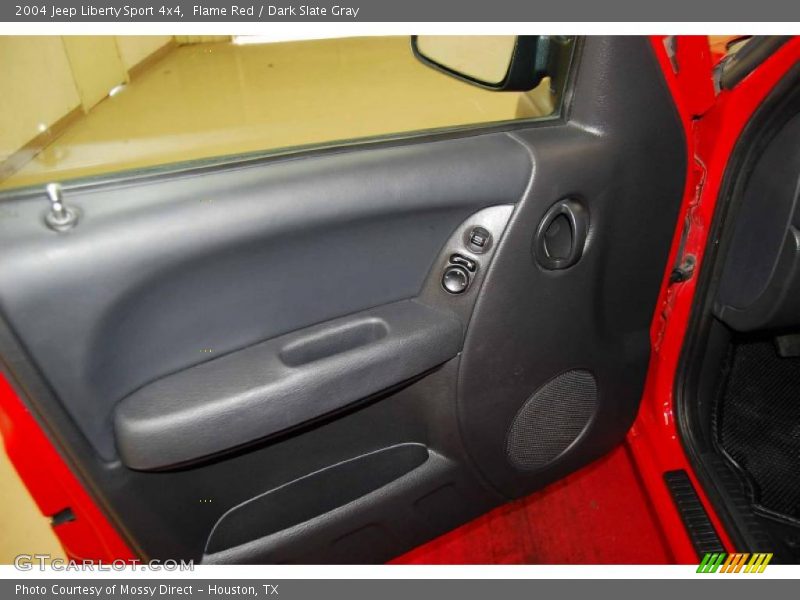 Flame Red / Dark Slate Gray 2004 Jeep Liberty Sport 4x4