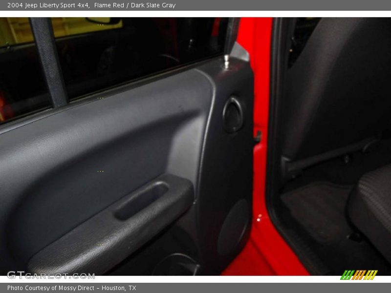 Flame Red / Dark Slate Gray 2004 Jeep Liberty Sport 4x4