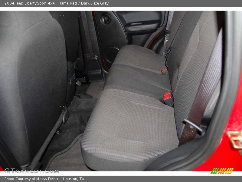 Flame Red / Dark Slate Gray 2004 Jeep Liberty Sport 4x4