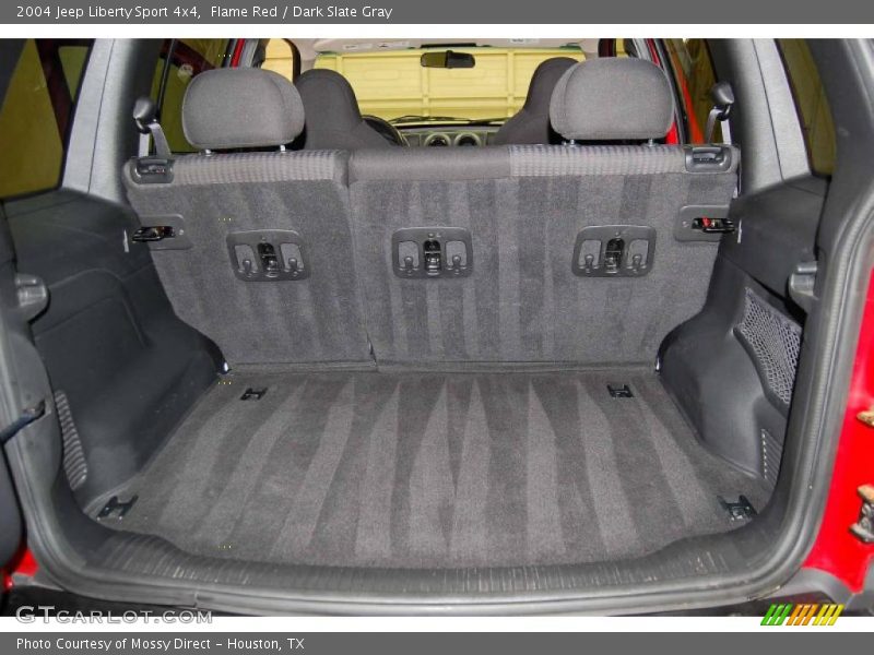 Flame Red / Dark Slate Gray 2004 Jeep Liberty Sport 4x4