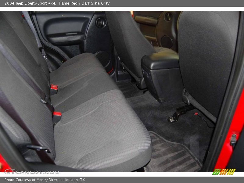 Flame Red / Dark Slate Gray 2004 Jeep Liberty Sport 4x4