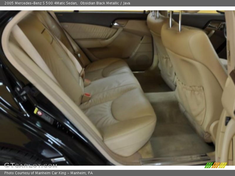 Obsidian Black Metallic / Java 2005 Mercedes-Benz S 500 4Matic Sedan