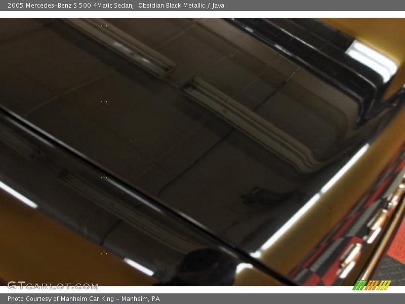 Obsidian Black Metallic / Java 2005 Mercedes-Benz S 500 4Matic Sedan