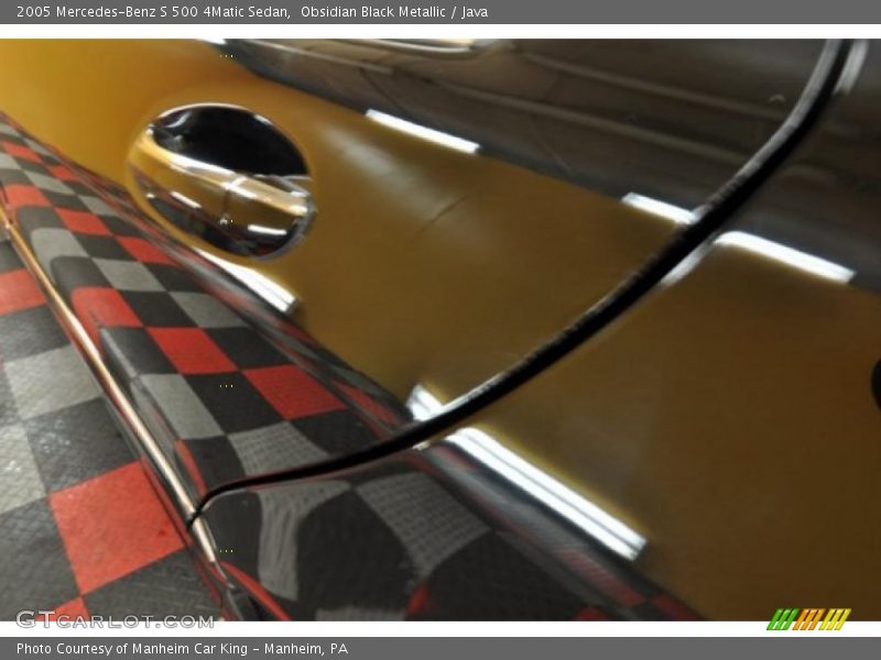 Obsidian Black Metallic / Java 2005 Mercedes-Benz S 500 4Matic Sedan
