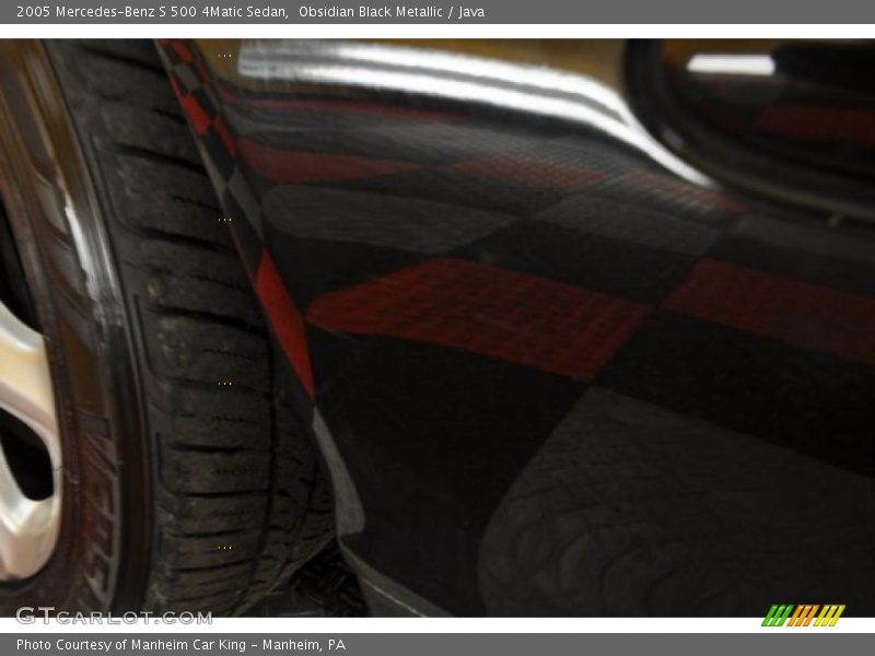 Obsidian Black Metallic / Java 2005 Mercedes-Benz S 500 4Matic Sedan
