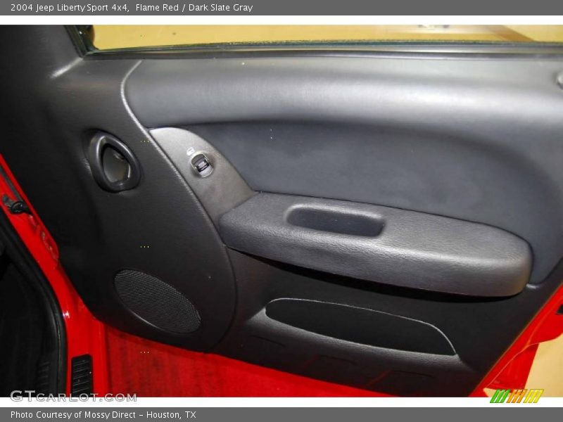 Flame Red / Dark Slate Gray 2004 Jeep Liberty Sport 4x4