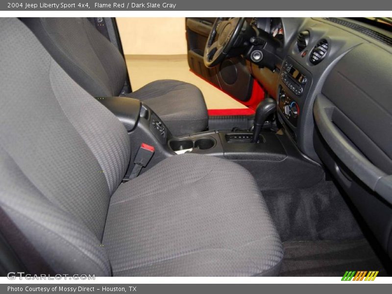 Flame Red / Dark Slate Gray 2004 Jeep Liberty Sport 4x4
