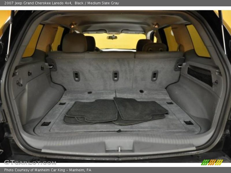 Black / Medium Slate Gray 2007 Jeep Grand Cherokee Laredo 4x4