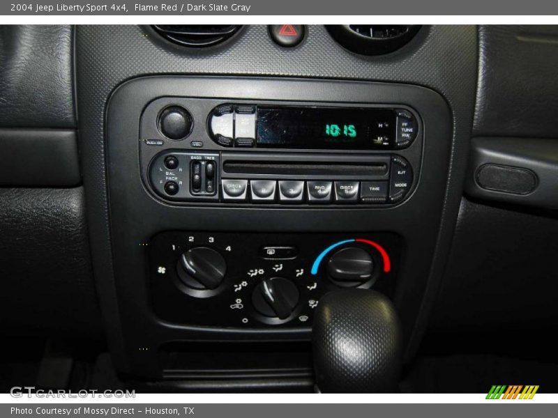 Flame Red / Dark Slate Gray 2004 Jeep Liberty Sport 4x4